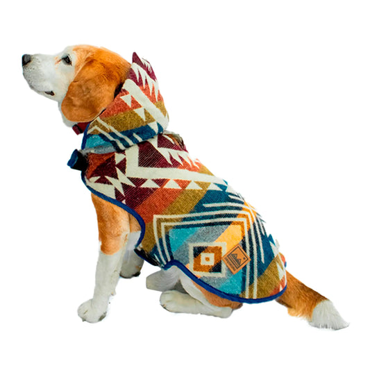 URQUKUMA Dog Clothes Medium Sized Dog - Hand Made Dog Sweater - Dog Poncho - Knitted by Artisans in The Heart of The Mountains of Ecuador - Winter Dog Hoddie Outfit - Pet Costume