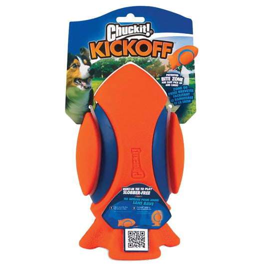 Chuckit! Kickoff Dog Toy Rubber Fetch Toy Kickable Dog Ball