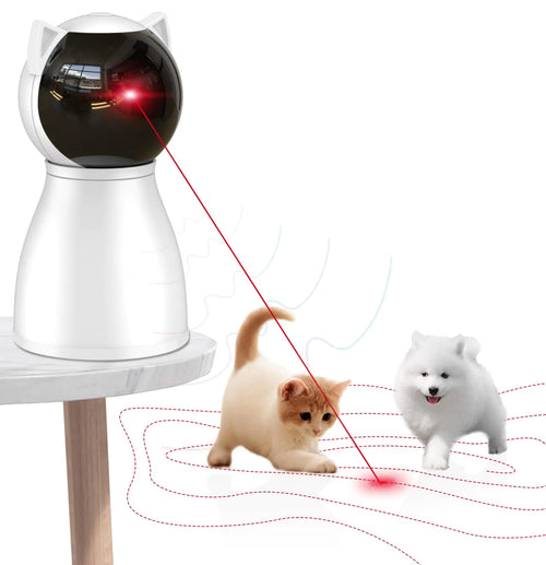 Valonii Cat Toys [2025 Newly Upgraded] Real Random Trajectory Rechargeable Motion Activated Cat Laser Toy AutomaticInteractive Cat Toys for Indoor Cats/Kitten/Dogs