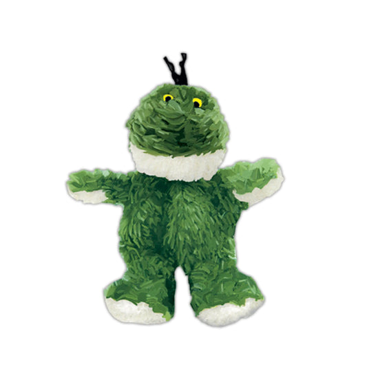 KONG Frog Dog Toy Extra Small Green